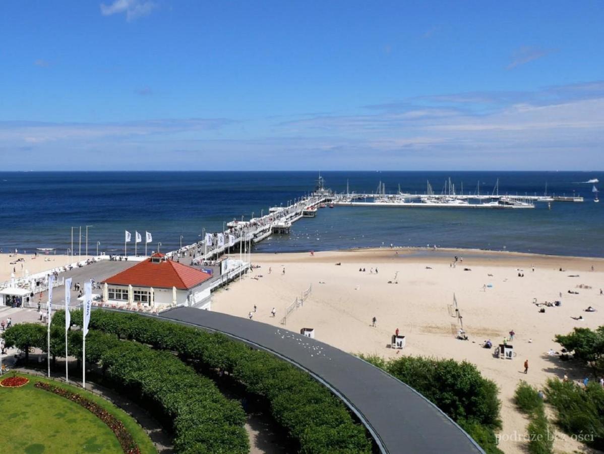 Sea & City 50 M Monte Casinno 100 M Beach Apartments Lux Sopot Dış mekan fotoğraf