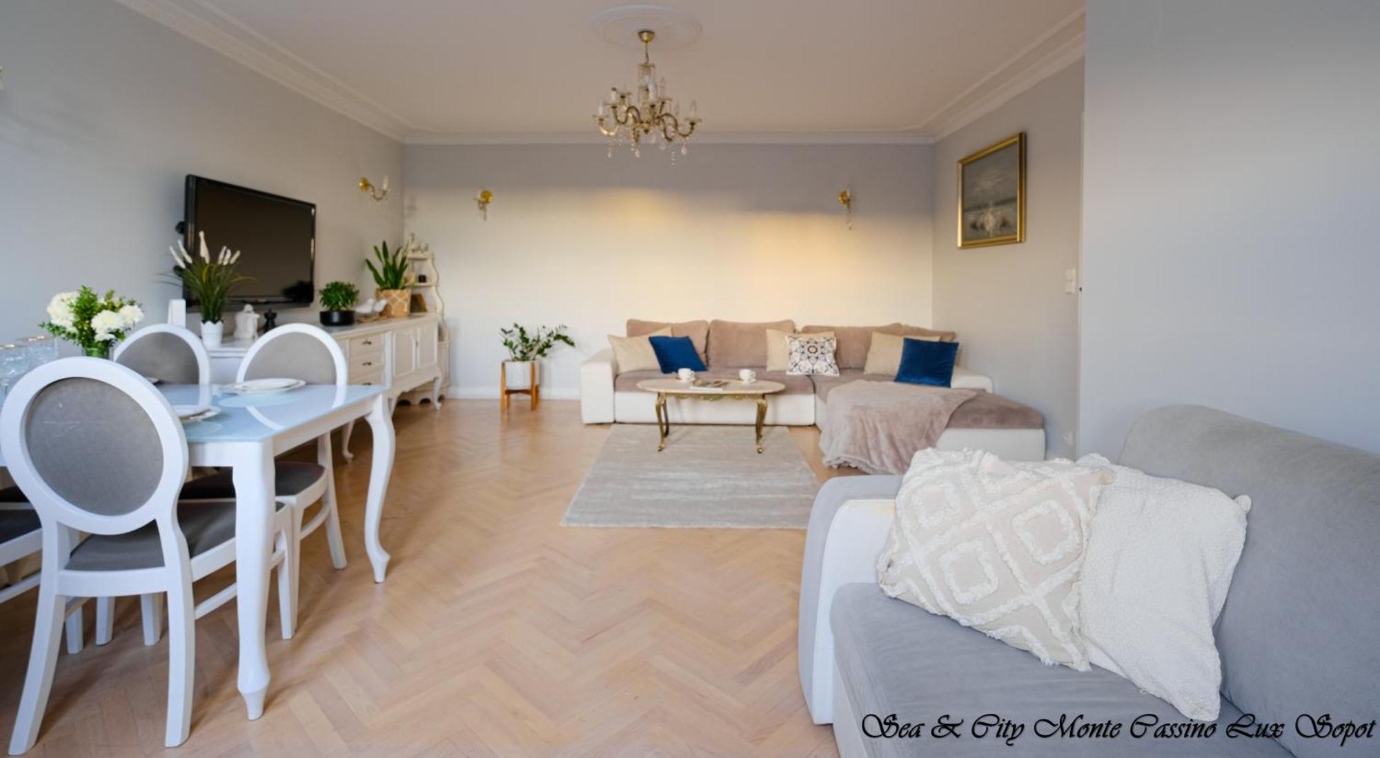 Sea & City 50 M Monte Casinno 100 M Beach Apartments Lux Sopot Dış mekan fotoğraf