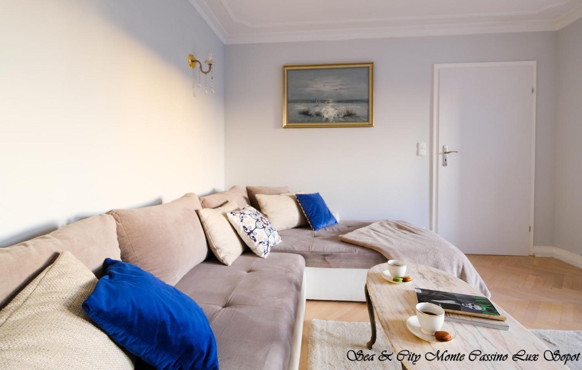 Sea & City 50 M Monte Casinno 100 M Beach Apartments Lux Sopot Dış mekan fotoğraf